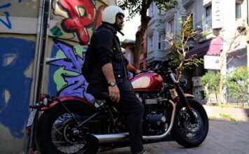Okulary motocyklowe